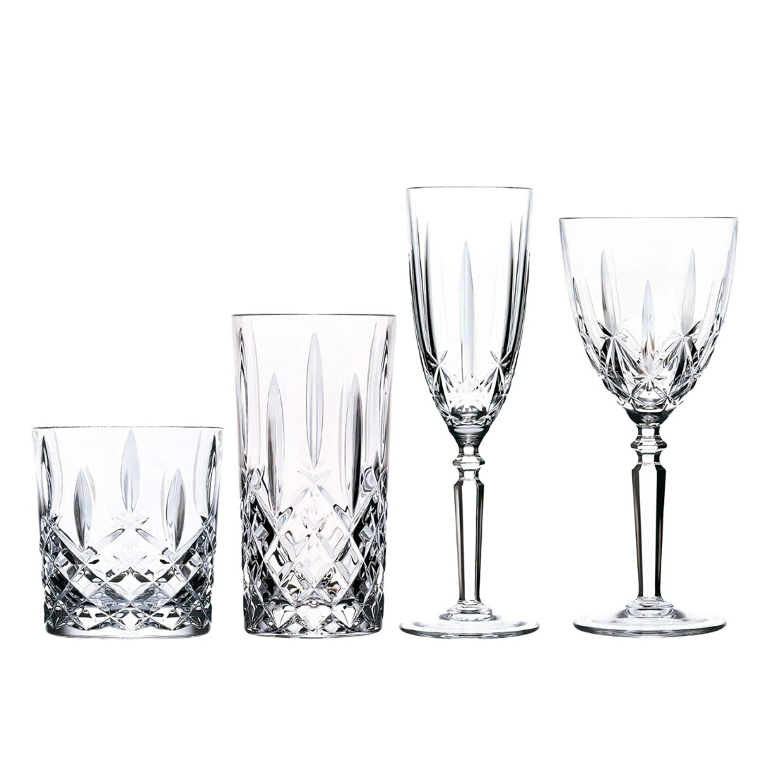 Champagne Crystal Glassware